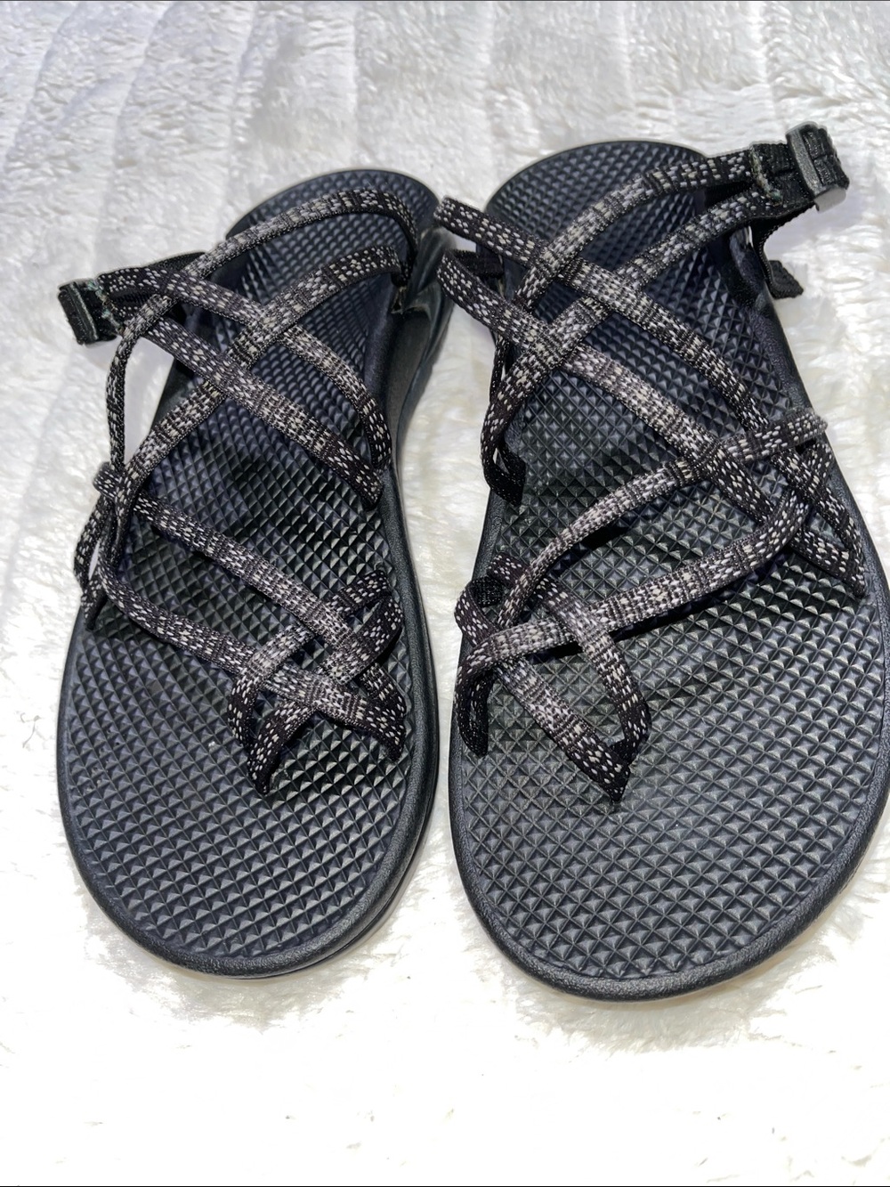 Chaco Women's Black Strappy Sandals